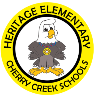 Custom car magnet for Heritage Elementary, Cherry Creek Schools